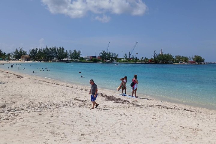 Guided ATV Nassau Tour Beach Stop Hotel and Port Pickup Samples