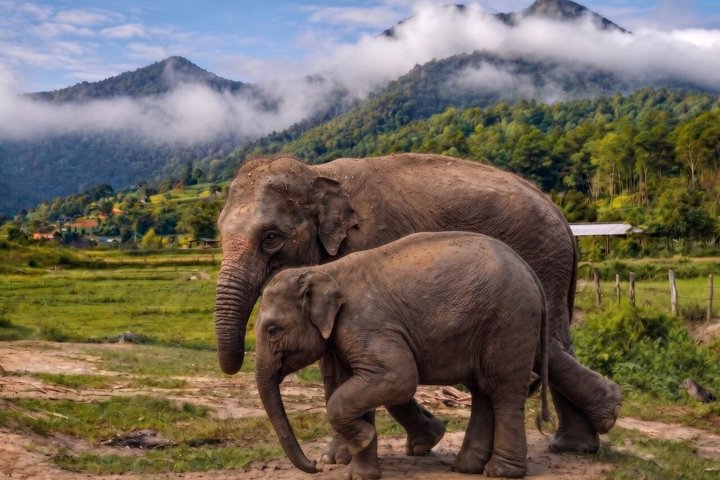 3-in-1: Doi Inthanon Tour, Elephant Sanctuary, and Trekking Trail