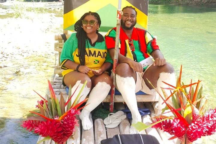 Jamaica Bamboo Rafting Experience with Lime Stone Massage