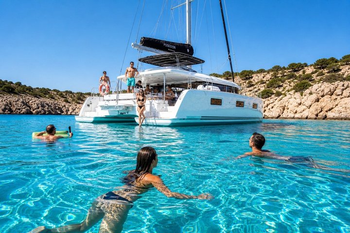 Catamaran Cruises Rhodes - 6 Hours Day Cruise ALL INCLUSIVE