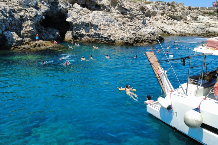 Catamaran Cruises Rhodes - 6 Hours Day Cruise ALL INCLUSIVE