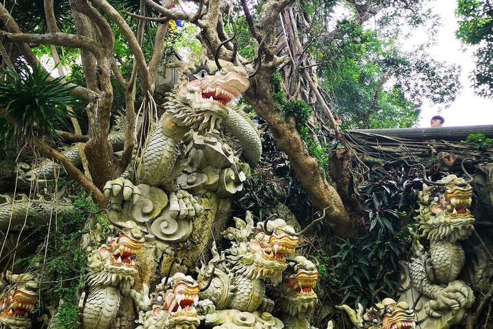 Da Nang private car: Golden Bridge, My Son & Marble Mountains