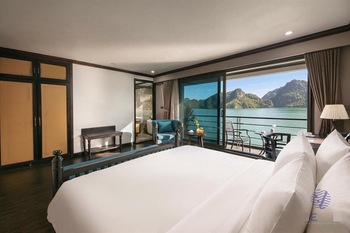 2-Day Ha Long-Lan Ha Bay-Bai Tu Long Bay 5 Star Cruises & Balcony