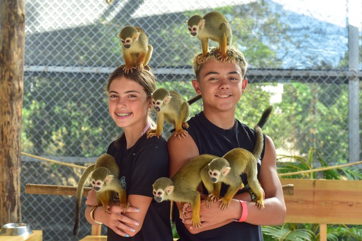 Monkey Park Tour and Damajagua waterfalls in Puerto Plata.
