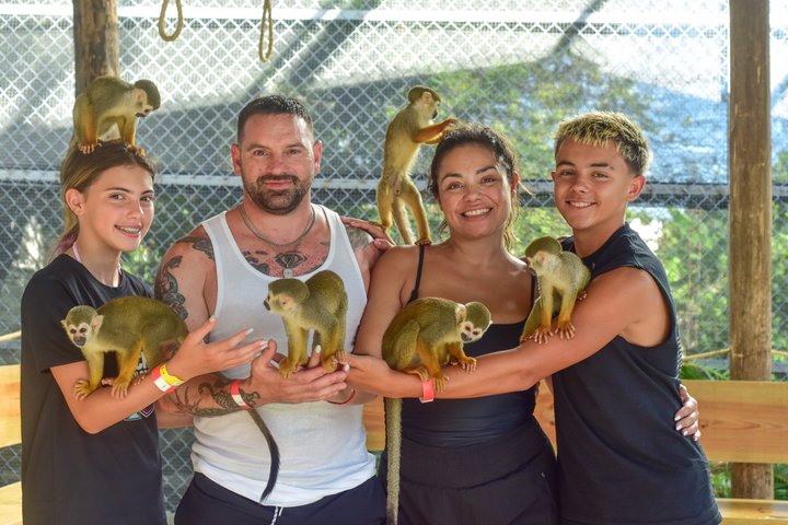 Monkey Park Tour and Damajagua waterfalls in Puerto Plata.