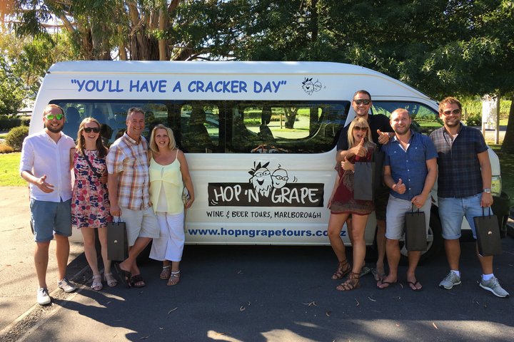 Half-Day Marlborough Wine Tour & Beer Tour