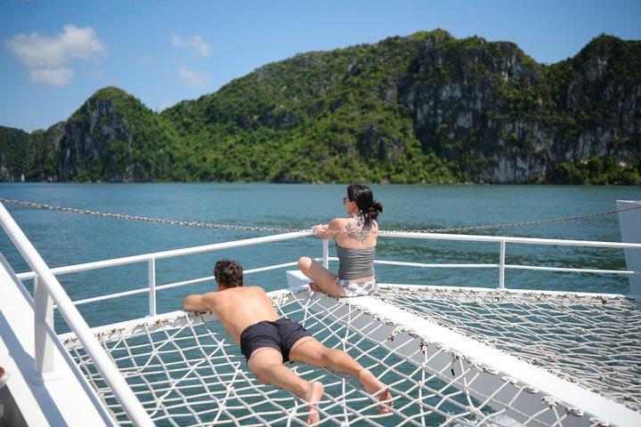 Halong Bay & Lan Ha Bay Luxury Day Cruise by The Halong Catamaran